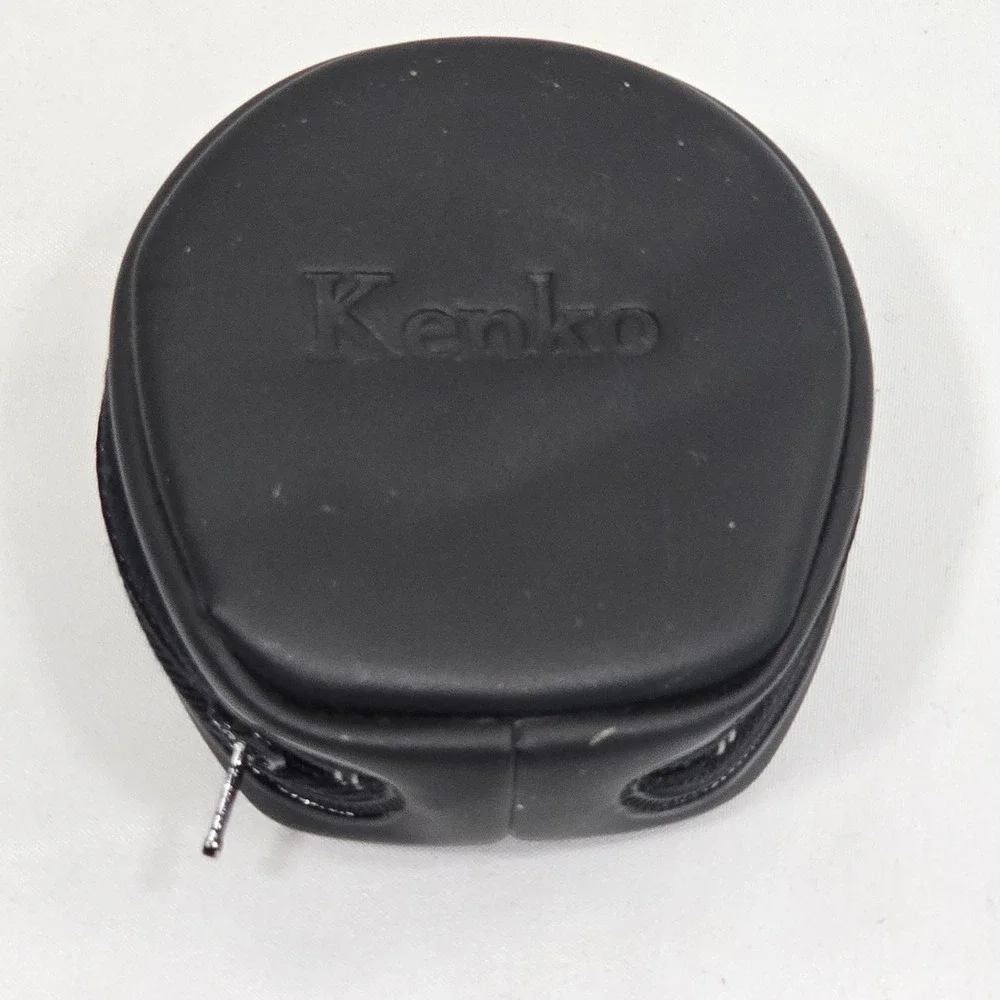 Kenko‎ Black Vinyl Soft Sided Zip Lens Storage Case